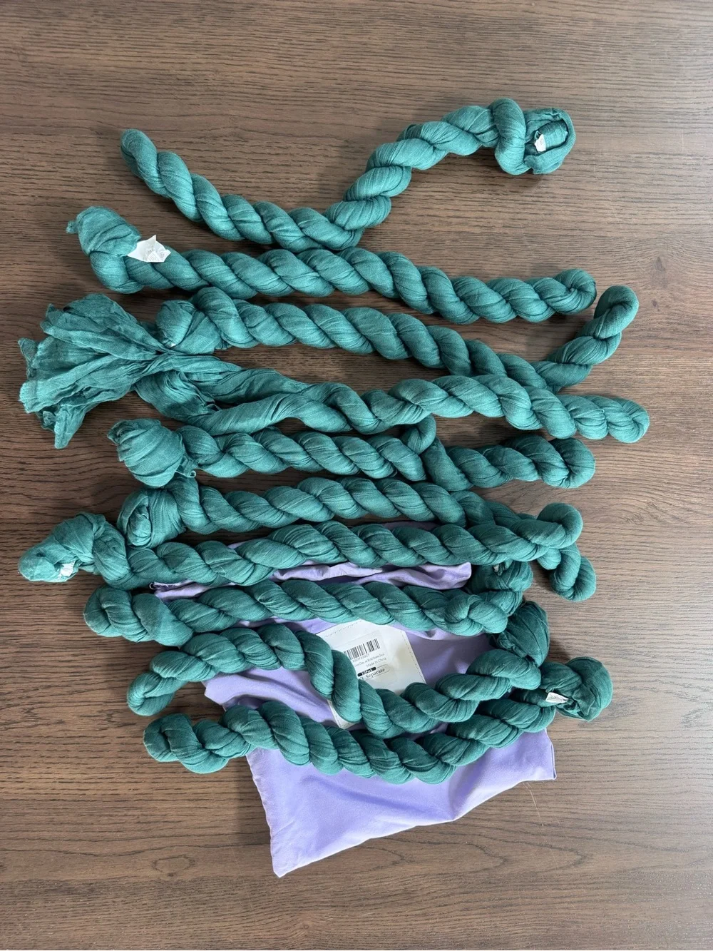 Dark Green Set of 10 Cheesecloth Table Runner Decor - BRAND NEW